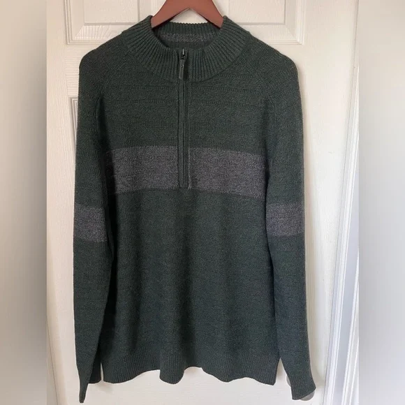 NEW Mens Smartwool Ripple Ridge Half Zip Sweater XL - Picture 5 of 12